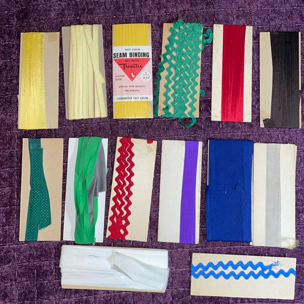 New FAST COLOR SEAM BINDING 100% RAYON Trimtex WOVEN EDGE FINE QUALITY PRESHRUNK